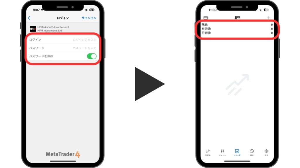 HFM（HF Markets）の使い方｜MT4/MT5のダウンロード・ログイン方法【スマホ】